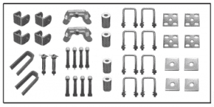 trailer axle kit