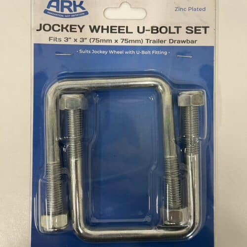 Jockey Wheel U-Bolt Set - 75mm x 75mm