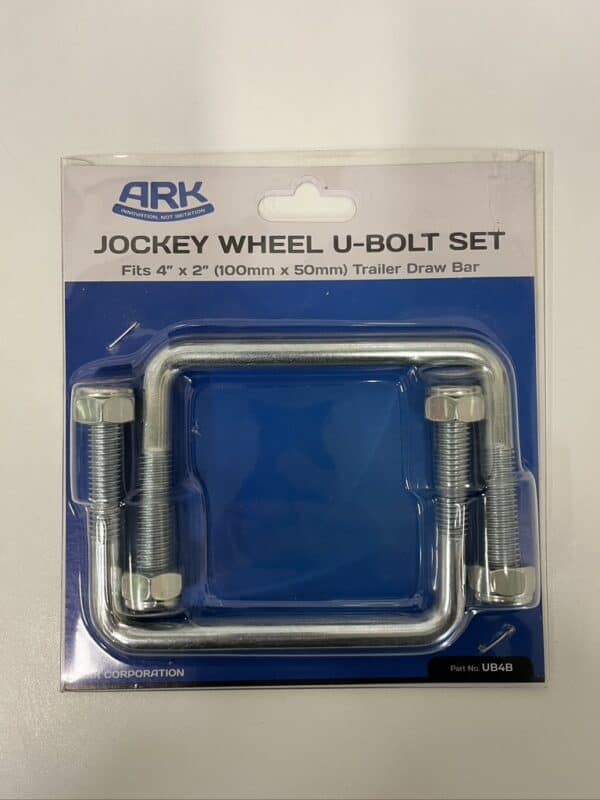 Jockey Wheel U-Bolt Set - 75mm x 75mm