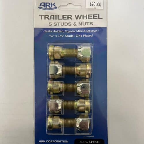 Trailer Wheel Studs & Nuts - Holden