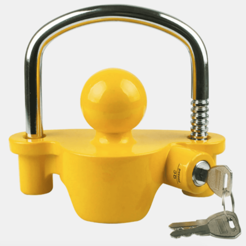 Mister Hitches Coupling Lock - Hi Vis