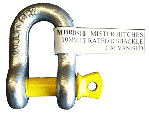 10mm Rated D Shackle (1T)