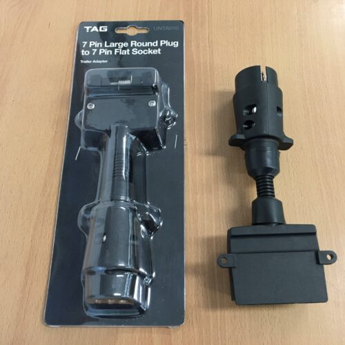 TAG 7Pin Large Round to 7pin Flat Adapter