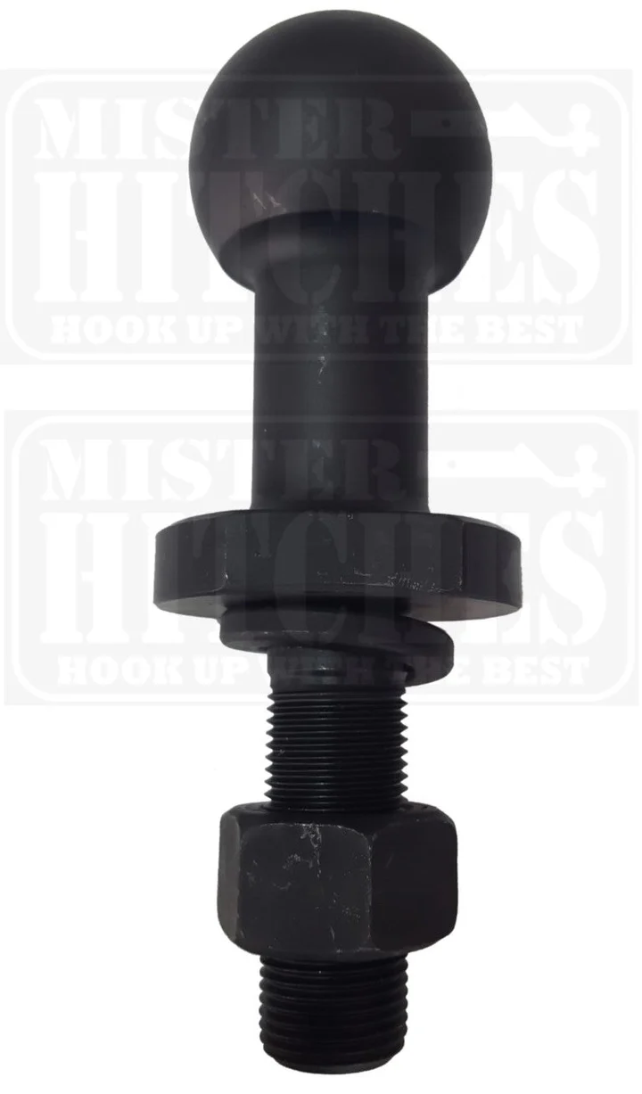 High Rise Black Oxide Tow Ball