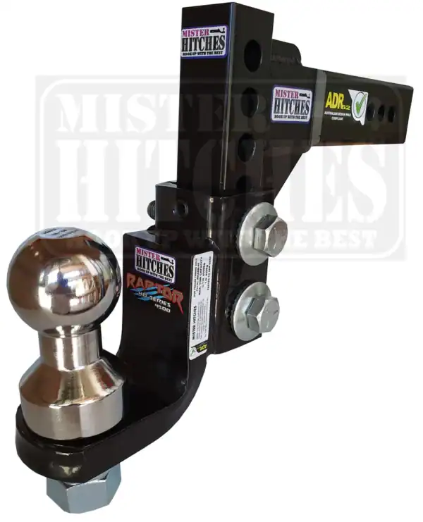"Raptor Adjustable Hitch Yankee - suits 63.5mm (2 1/2 "") shanks"