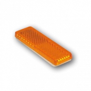 Amber Reflex Reflectors (22mm x 43mm)