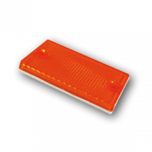 Amber Reflex Reflectors (43mm x 73mm)