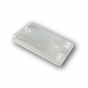 Clear Reflex Reflectors (43mm x 73mm)